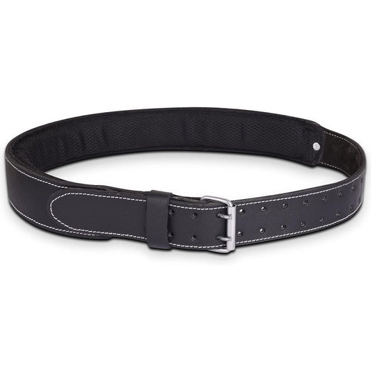 FUERI Premium Grain Leather Tool Work belt | Foam Padded Thick Leather Work Belt | Framers Tools Belt Built for Carpenters, Mechanics and Electricians